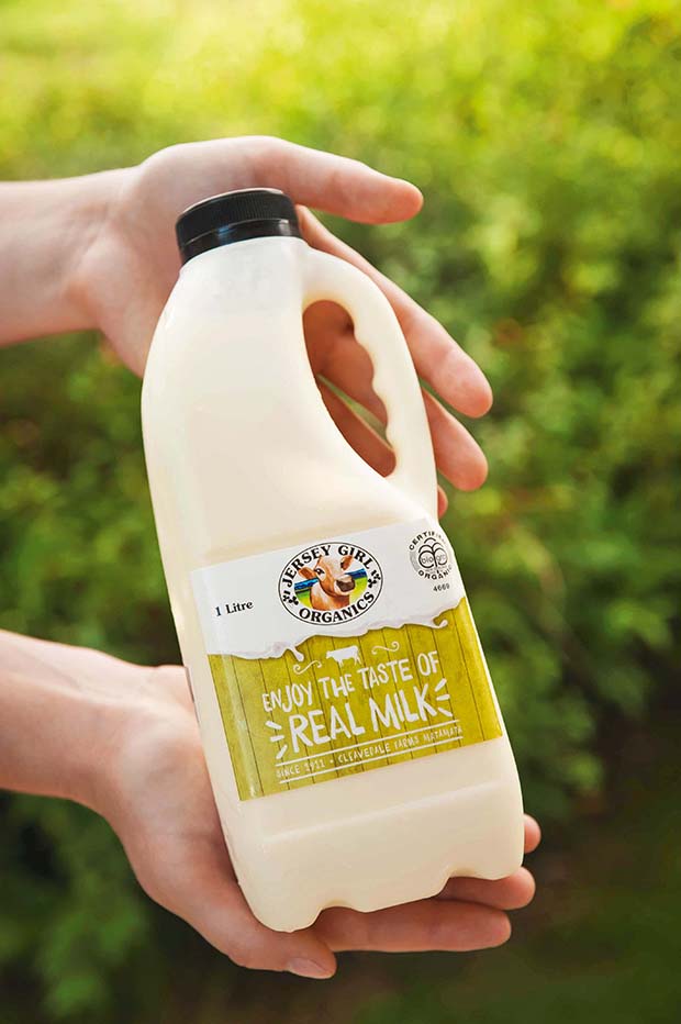 Jersey Girl Organics milk