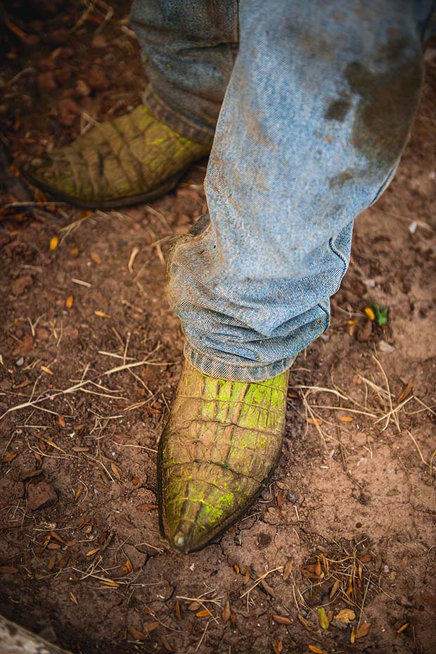 A Chihuahuan hi-vis version of some traditional Gaucho footwear. 
