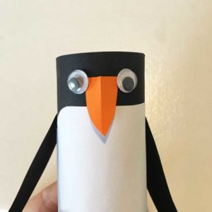 Kids' paper craft project: Make your own rockhopper penguin for Bird of ...