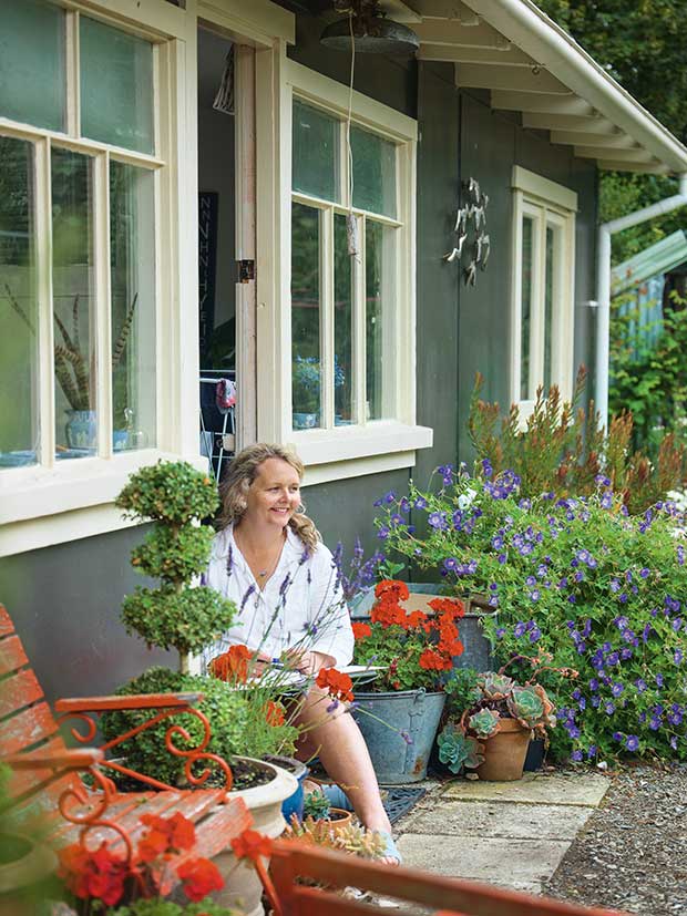 Explore Sally Brown of Blueskin Bay Nurseries' converted tram house and ...
