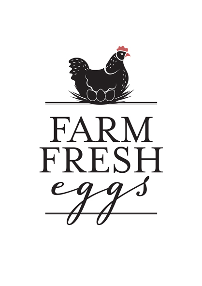 Farm Fresh Eggs Free Printable